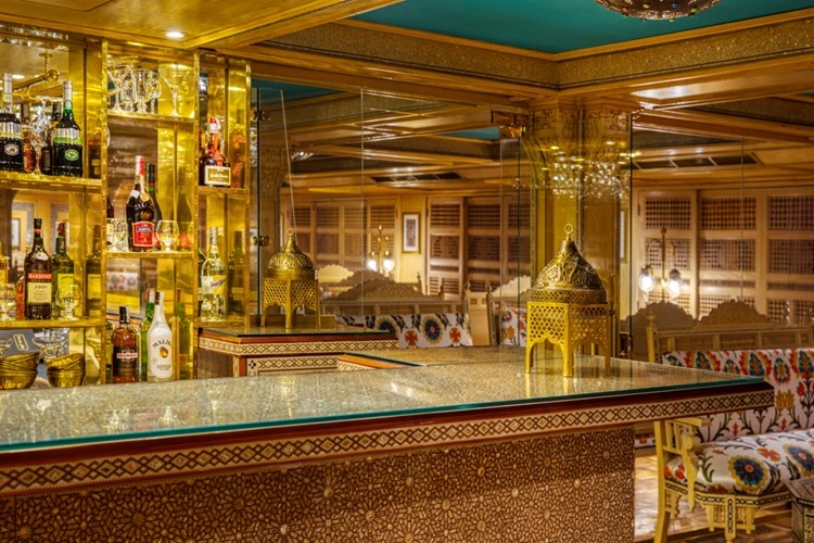 Restaurant aboard the S.S. Sphinx Nile Cruise Nile cruise
